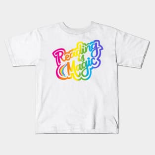 90s Rainbow Reading is Magic Kids T-Shirt